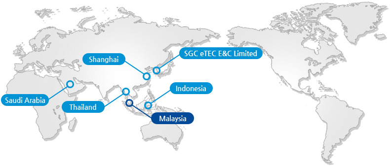 Malaysia Location on map